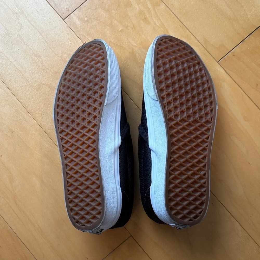 Vans Black Slip-On Sneakers - Women’s - Picture 3 of 7
